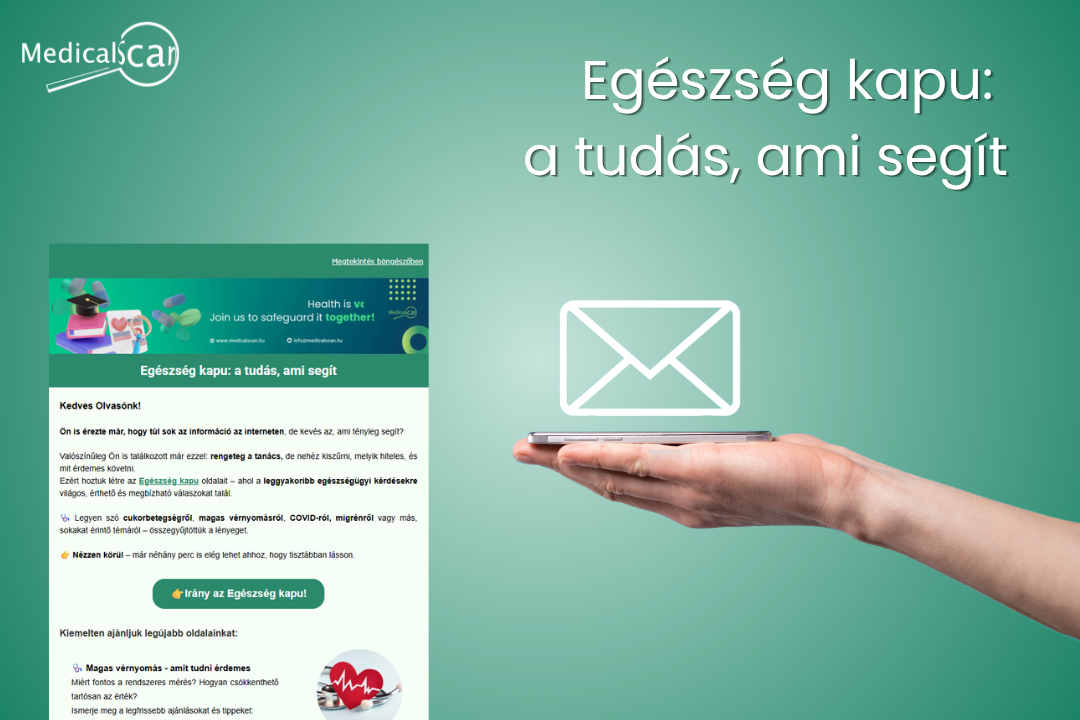 Egészség kapu: a tudás, ami segít